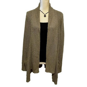 Papillon NWT Open Front Cardigan Women XL